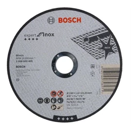 Bosch vágókorong 150x1.6mm inox egyenes