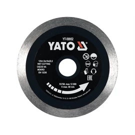 YATO 125 mm folyamatos gyémánt fűrészlap kerámia (YT-59952)
