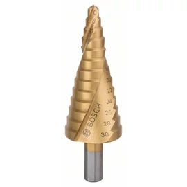 Bosch HSS-TiN lépcsős lemezfúró, 13 lépcsős 6-30 mm