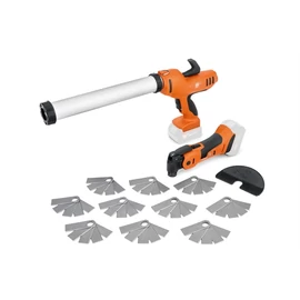 Fein AKP 18-600 AS + AMM 700 1.7 Q AS akkus kinyomópisztoly + MultiMaster fugafelújító készlet (akku és töltő nélkül)