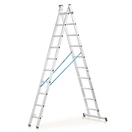 Zarges Combimaster DX kétrészes D-fokos többcélú létra 2x12 6.06m (Z200)