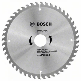 Bosch körfűrészlap készlet 190x30/48 ECO for Wood 10 db