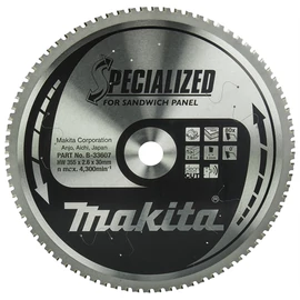 Makita TCT körfűrészlap 355x30mm Z80 szendvicspanelhez