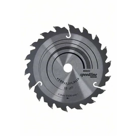 Bosch körfűrészlap 160x16/18 Speedline Wood