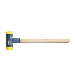 Wiha Cserélhető fejű kalapács, visszaütésmentes Hickory fanyéllel, kerek kalapácsfejjel 50, 385 mm (02097)