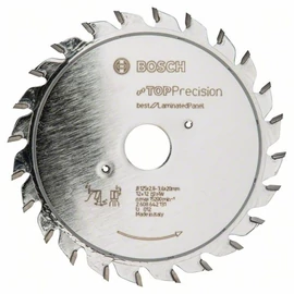 Bosch körfűrészlap 125x20/12 Top Precision Best for Laminated Panel abrasive előkarcoló