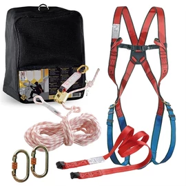 TOPLOCK leesés ellen védő szett (71035 heveder+71353 zuhanásgátló+71110 karabiner+zsák)