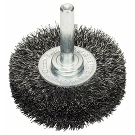 Bosch drótkorong hullámosított dróttal 50x15x0.2 mm, szár: 6 mm acél