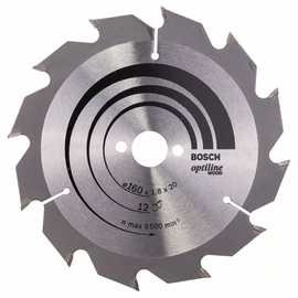 Bosch körfűrészlap 160x20/12 Optiline Wood