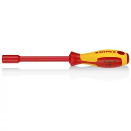 Knipex dugókulcs csavarhúzó-fogantyúval barnított VDE 9 mm