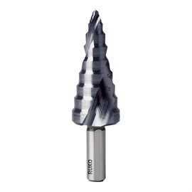 Ruko UC lépcsős lemezfúró FLOWSTEP TIP HSS, RUnaTEC 1, 6-20 mm