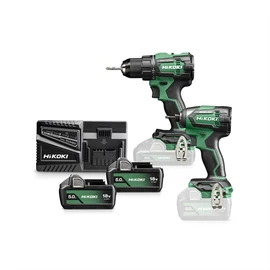 Hikoki KC18DEWBZ (KC18DE-WBZ) akkus gépszett DS18DE+WH18DE+HSC+2xBSL1850MA+UC18YFSL