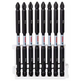 Bosch Impact Control kétvégű PH/PZ bit készlet, 8 db 110 mm