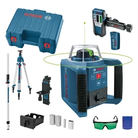 Bosch GRL 300 HVG forgólézer szett zöld