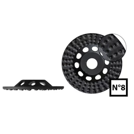 Abraboro gyémántszemcsés Epoxy csiszoló 125x22.2 PKD