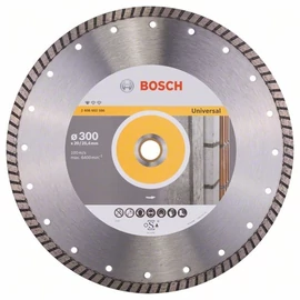 Bosch vágókorong, gyémánt 300x3.0x20/25.4 mm univerzális, Turbo