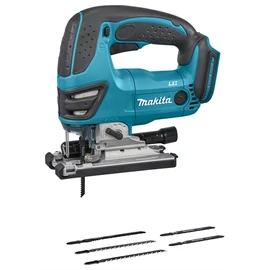 Makita DJV180ZX 18V LXT akkus szúrófűrész 135mm alapgép + 6 szúrófűrészlap (akku és töltő nélkül)