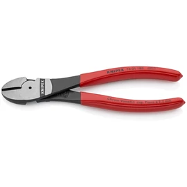 Knipex Erőkímélő oldalcsípő fogó feketére foszfátozott 180 mm