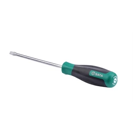 SATA csavarhúzó lapos 6x200mm kétkomponensű nyél