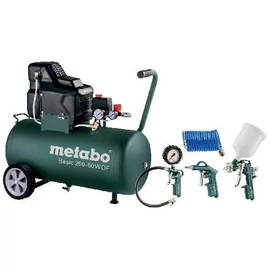 Metabo Basic 250-50 W OF+LPZ 4 Set olajmentes kompresszor 1500W 50l