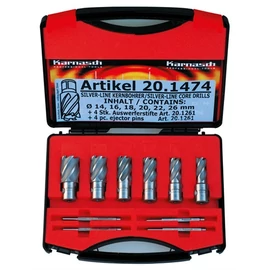 Metallkraft koronafúró készlet Silver-Line 25 14-26mm 6 részes
