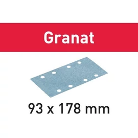 Festool csiszolócsík STF 93X178 P60 GR/50 Granat (50 db/doboz)
