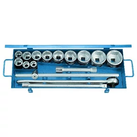 Gedore dugókulcs készlet, 3/4&quot;, 16 részes, hatszög, 22-60 mm (32 FMU-2)