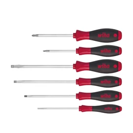 Wiha SoftFinish csavarhúzó készlet Lapos, Pozidriv 6 részes (07153)