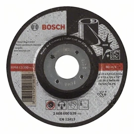 Bosch tisztítókorong 115x6 inox hajlított