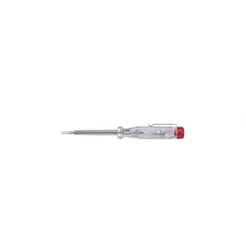 Wiha Feszültségvizsgáló 220-250 volt Lapos átlátszó, feltűző csipesszel bliszter csomagolásban 3.0 mm (32201)