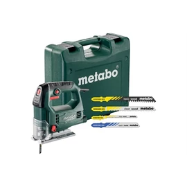 Metabo STEB 65 Quick Set szúrófűrész + 20 db szúrófűrészlap, koffer 450W
