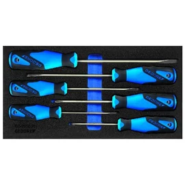 Gedore csavarhúzók Check-Tool modulban (1500 CT1-2150 PH)
