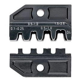 Knipex krimpelő profil 0.1-2.5 mm2 szigeteletlen kábelsarukhoz