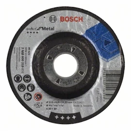 Bosch tisztítókorong fémhez 115x6.0mm A 30 T BF hajlított