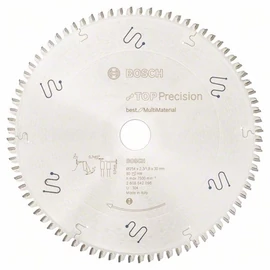 Bosch körfűrészlap 254x30/80 Top Precision Best for MultiMaterial