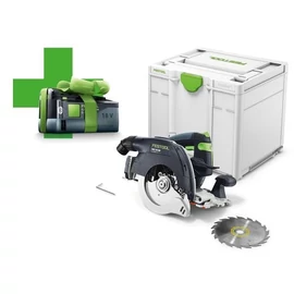 Festool HKC 55 EB-Basic-5,2 akkus kézi billenőbúrás körfűrész + ajándék akku (töltő nélkül)