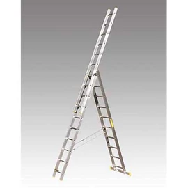 Zarges Skymaster háromrészes D-fokos többcélú létra 3x10 (Z200)