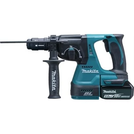 Makita DHR243RTJ 18V LXT Li-ion BL 2.0J SDS-Plus fúró- vésőkalapács cst 2x5.0Ah