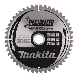 Makita körfűrészlap szög, csomósfa 235x30mm Z48