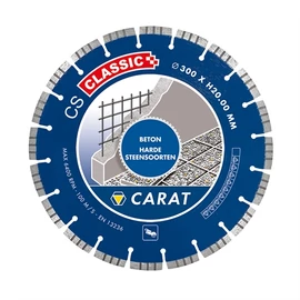 Carat gyémánttárcsa 115x22.23mm beton