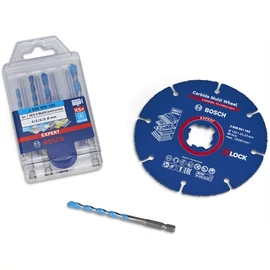 Bosch EXPERT HEX-9 MultiMaterial fúrókészlet, 125 mm 5 részes
