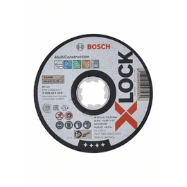 Bosch vágókorong 115x1 multi material egyenes X-Lock