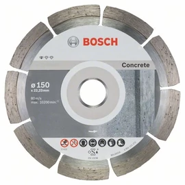 Bosch vágókorong, gyémánt 150x2.0x22.23 mm beton 10 db