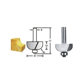 Makita Holker kés befogó: 8 átmérő: 19 rádiusz: 3.2