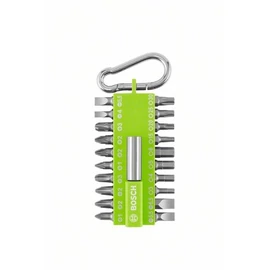 Bosch bit készlet neonzöld 21 részes