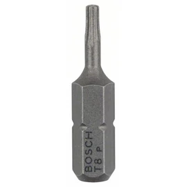 Bosch extra kemény bit T8, 25 mm, 3 db