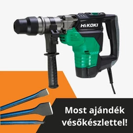 Hikoki DH40MCWSZ (DH40MC) fúró - vésőkalapács 1100W + AJÁNDÉK Hikoki 751035 vésőkészlet