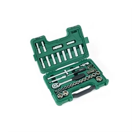 SATA dugókulcs készlet 1/2&quot; 10-32mm 60 részes