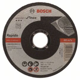 Bosch vágókorong 115x1mm INOX egyenes A 24 P BF