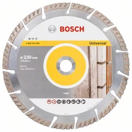 Bosch gyémánttárcsa 230x2.6x22.23 mm univerzális